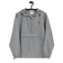 1STAR Coaches &God Vertical Crimson Embroidered Champion Packable Jacket